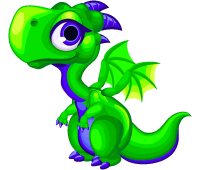 Tiny Castle Green Dragon